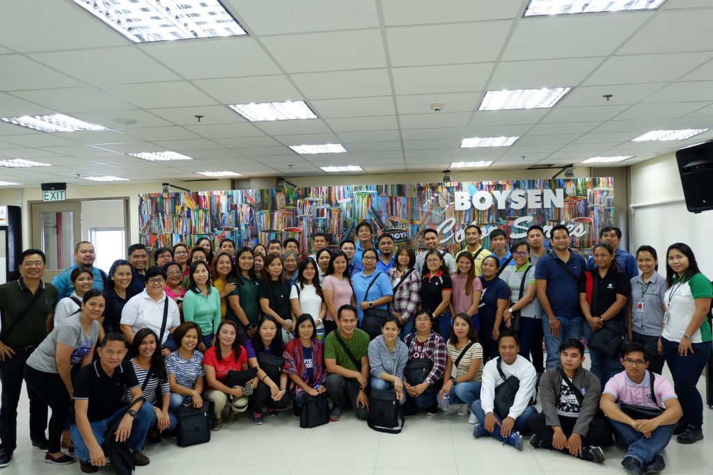Seventy-five (75) Officers and Staff from the national and regional offices of the DENR-EMB visited the Boysen facility in First Cavite Industrial Estate (FCIE) on April 25, 2019.