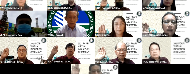 2021 PCAPI Virtual Induction Ceremony