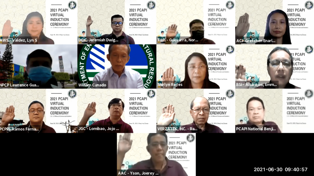 2021 PCAPI Virtual Induction Ceremony